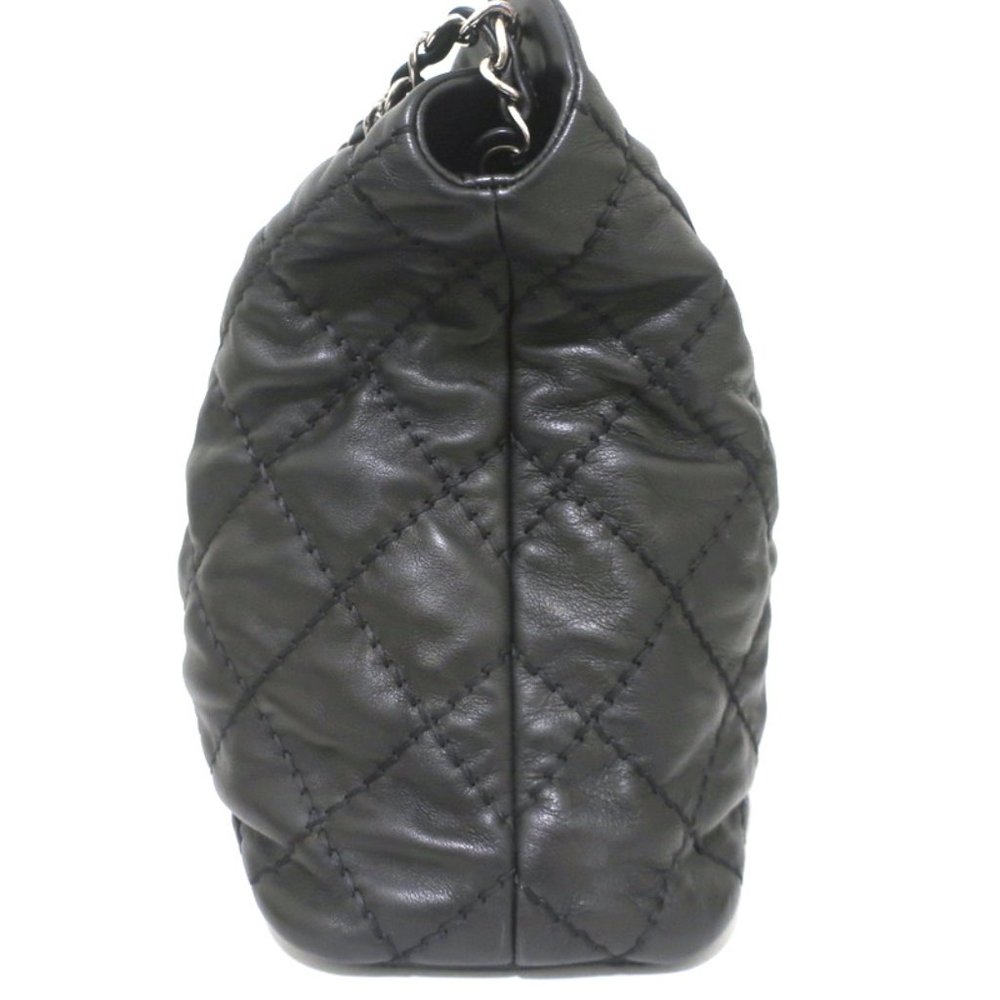 CHANEL 2013 ULTIMATE STITCH HOBO BLACK QUILTED LEATHER LARGE SHOULDER BAG - Picture 4 of 15